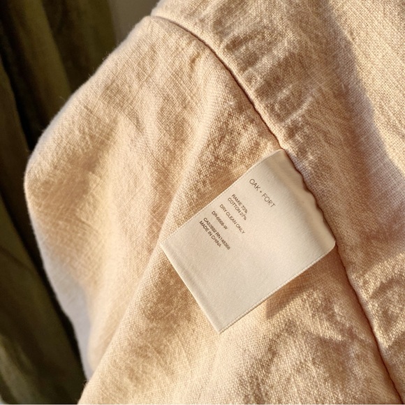 Oak + Fort • Oatmeal Shift Mini Dress Sz XS - Picture 5 of 9